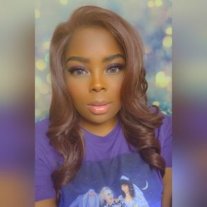Chocolate Brown Synthetic Wig